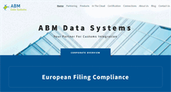 Desktop Screenshot of abmdata.ie