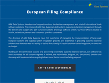 Tablet Screenshot of abmdata.ie